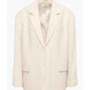 Babaton New Vogue Blazer- Bone, XS